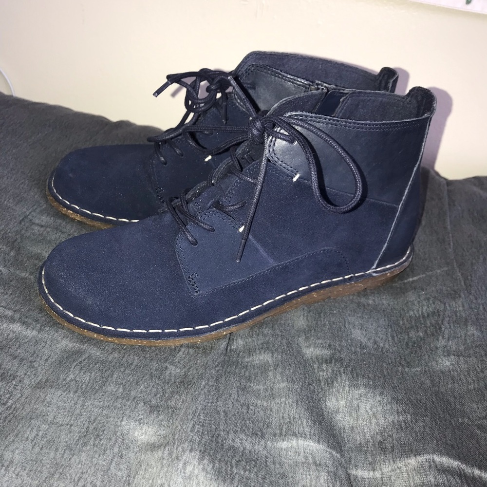 blue booties